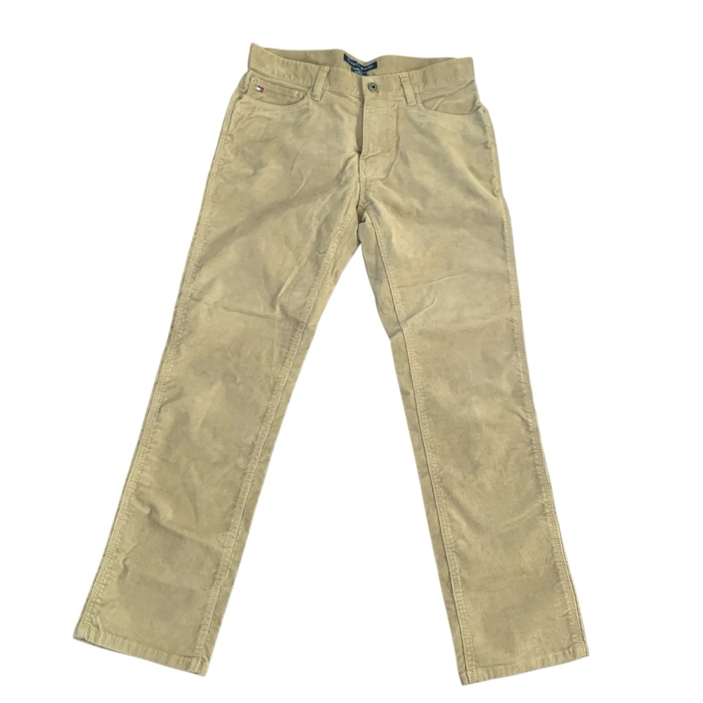Tommy Hilfiger Slim Fit Corduroy Pants size 30x30 NWOT Casual Preppy Pockets